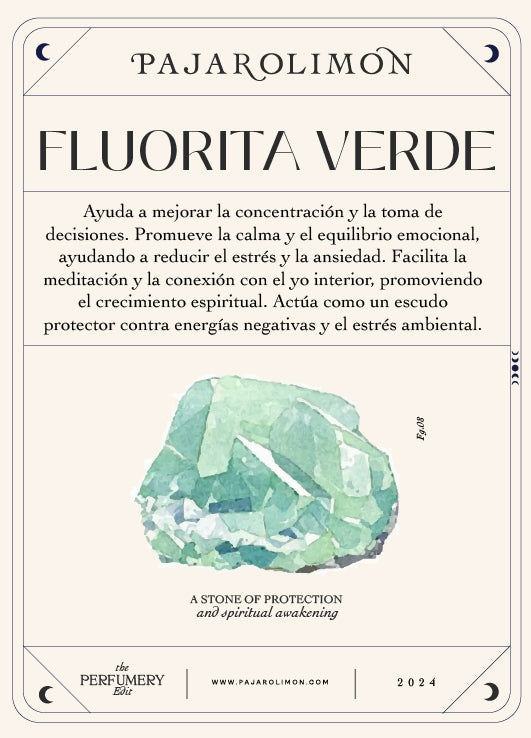 PERFUMERO FLUORITA VERDE